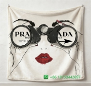 Prada Throw Blankets